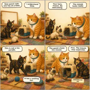 Foster House Rules #4: One Toy at a Time
