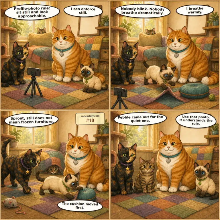 Foster House Rules #10: Sit Still
