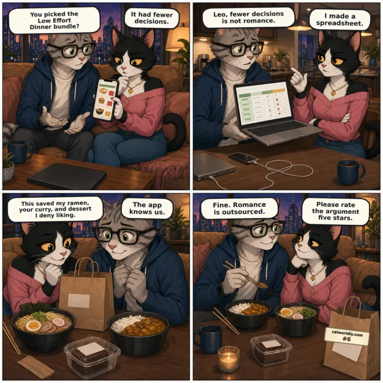 Meowdern Love #6: Low Effort