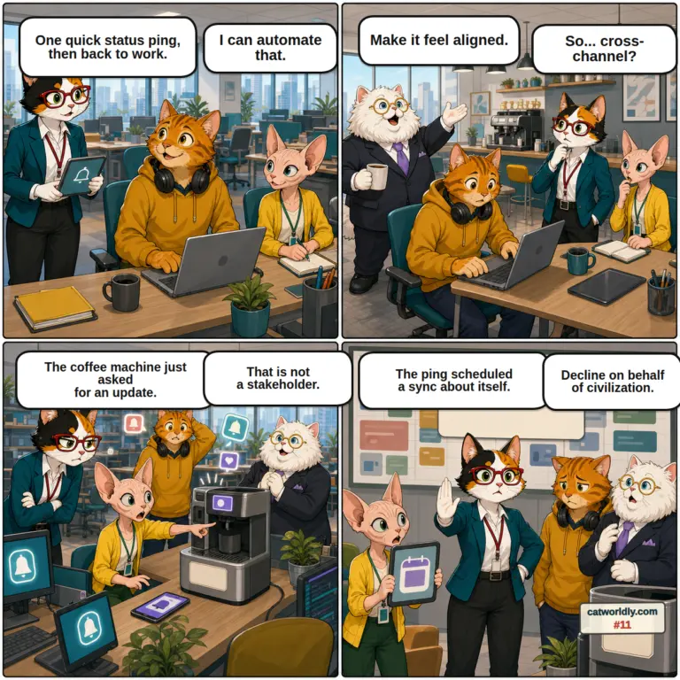 Paws and Deadlines #11: The Ping