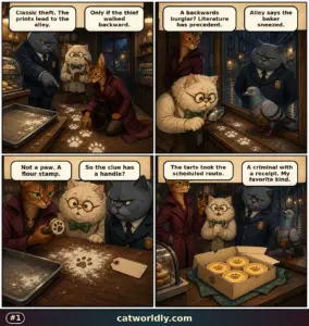 The Velvet Claw #1: Backward Pawprints