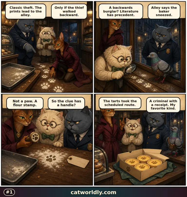 The Velvet Claw #1: Backward Pawprints