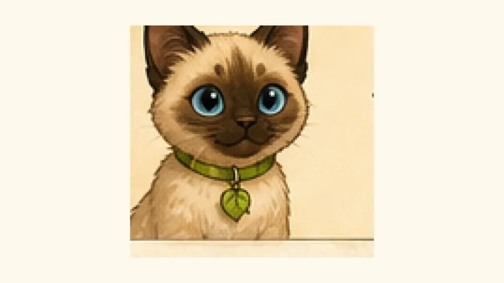 CatWorldly character reference portrait for Sprout.