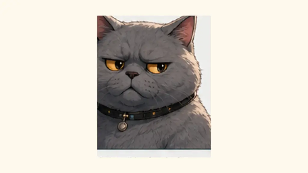 CatWorldly character reference portrait for Walter.