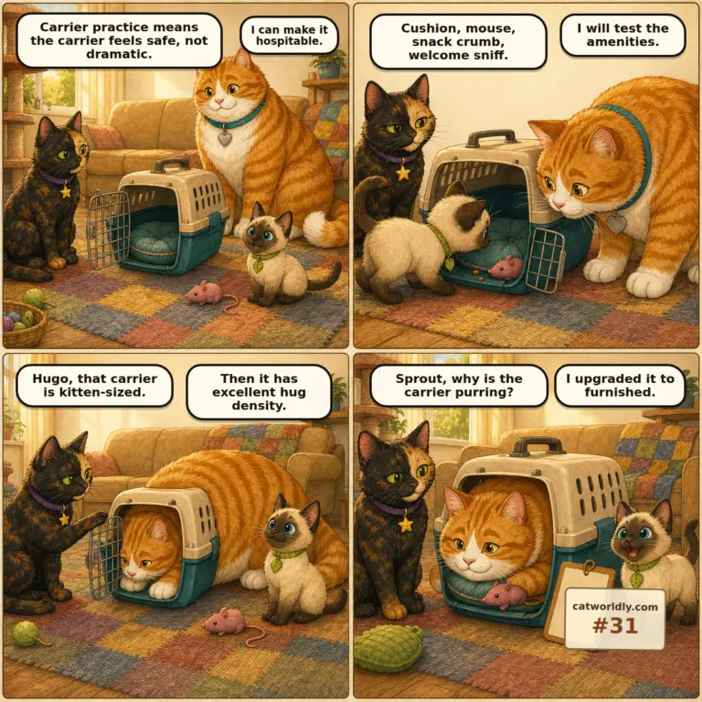 Foster House Rules #31: The Furnished Carrier