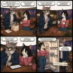 Meowdern Love #19: The Short Reply
