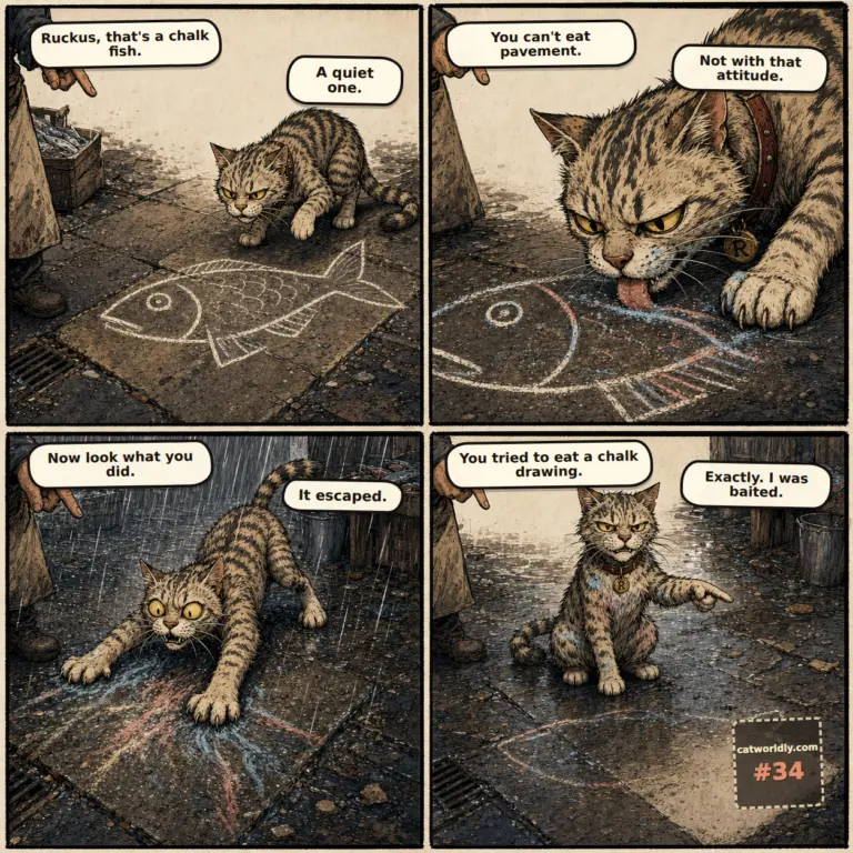 Ruckus the Rascal #34: Sidewalk Bait