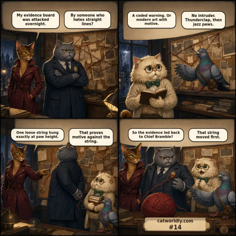 The Velvet Claw #14: String Theory