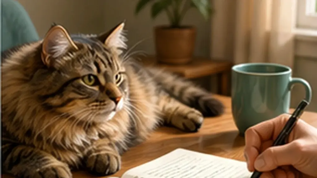 AI-generated CatWorldly illustration for Care.
