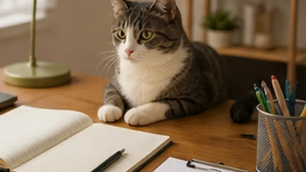 AI-generated CatWorldly illustration for Corrections Policy.