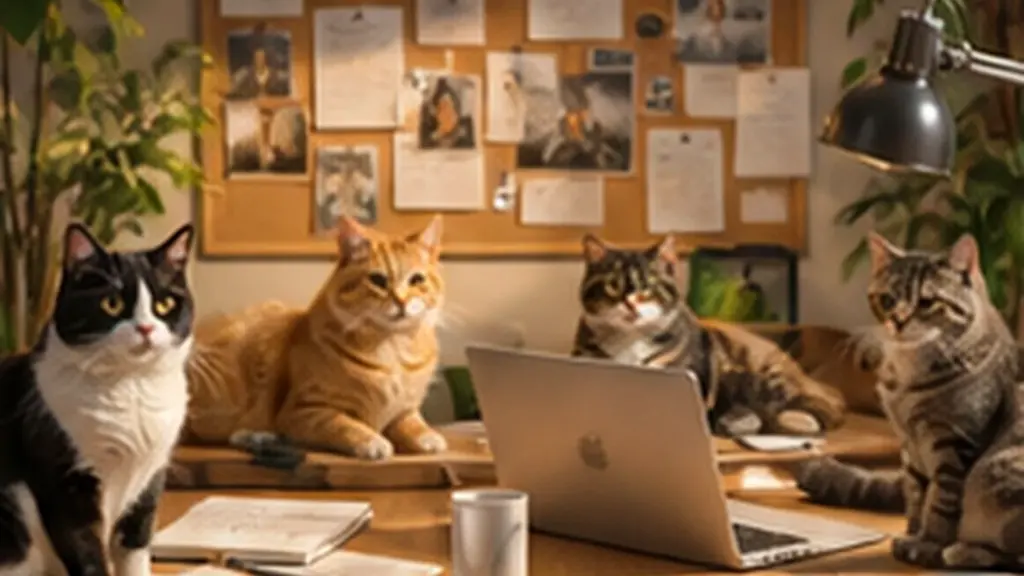 AI-generated CatWorldly illustration for Community and Submissions.