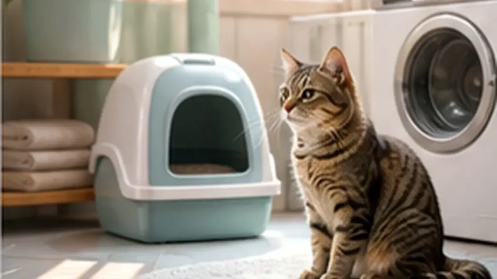 AI-generated CatWorldly illustration for Cat Home Hazard Checklist.