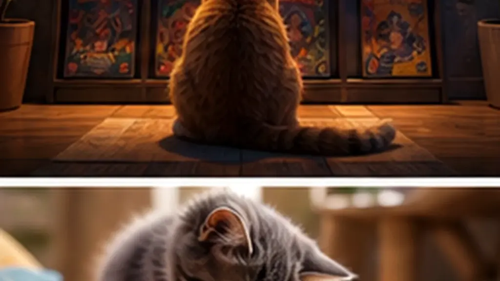 AI-generated CatWorldly illustration for Weekly Cat Comic Calendar.