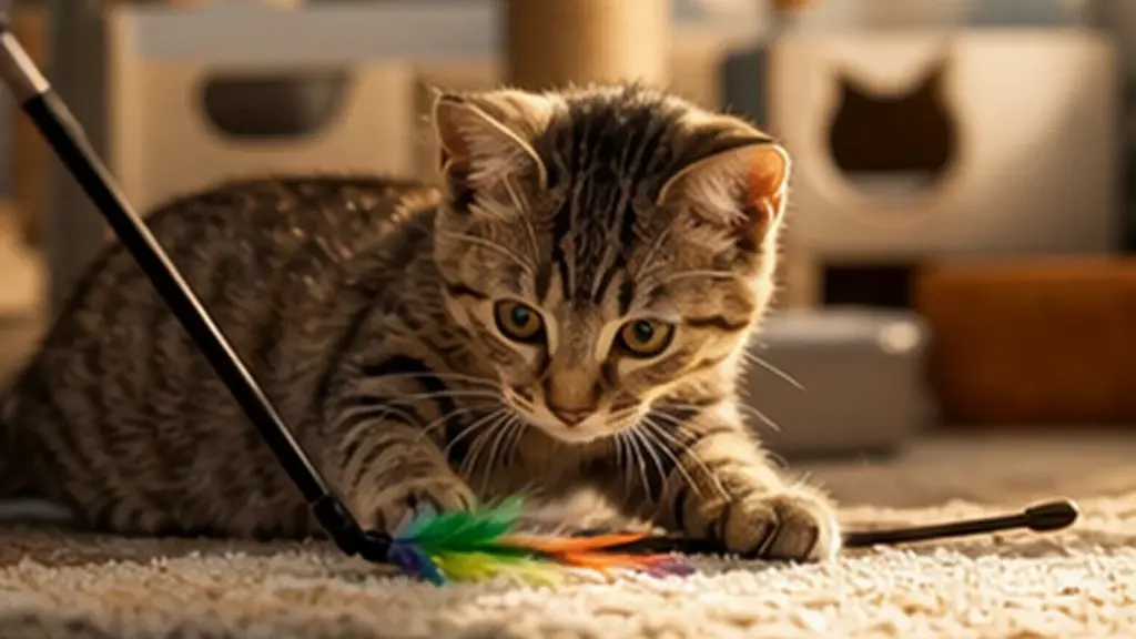 AI-generated CatWorldly illustration for Kitten Wet Food, Dry Food and Feeding Rhythm.