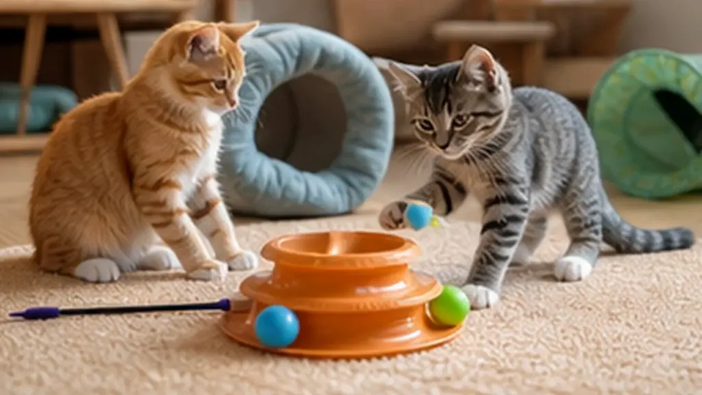 AI-generated CatWorldly illustration for Kitten Vaccines, Deworming and Microchip Basics.