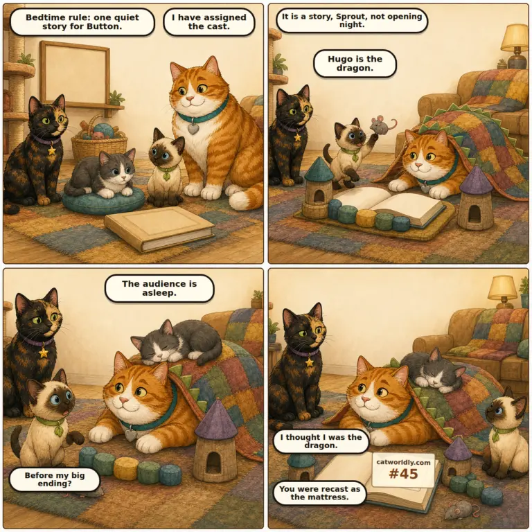Foster House Rules #45: The Bedtime Cast
