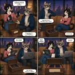 Meowdern Love #54: The Phone Break