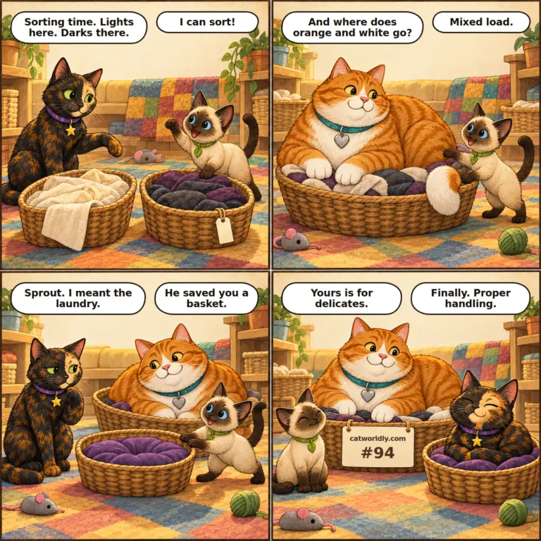 Foster House Rules #94: Sorting Things Out