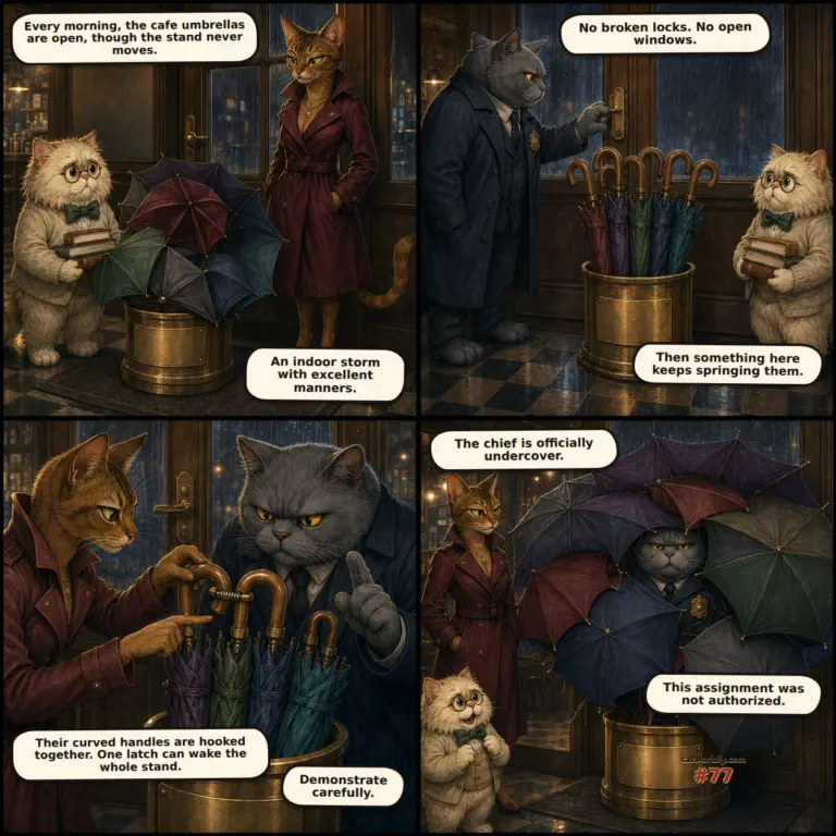 The Velvet Claw #77: Open and Shut